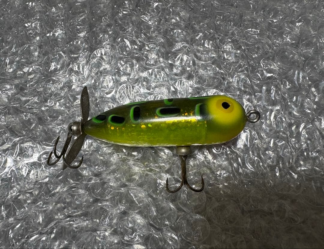 ヘドン　ベビートーピード　DLF 金目　レアカラー　HEDDON オールドルアー