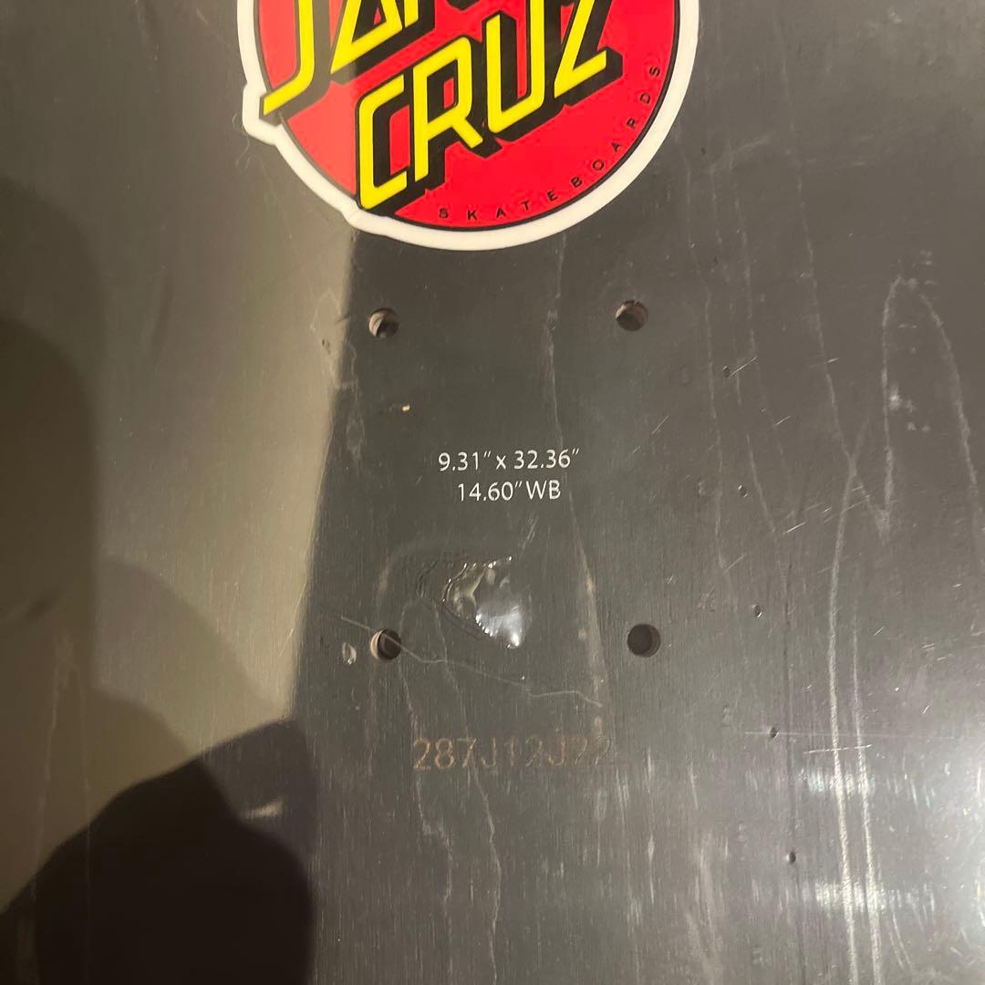 スケートボード Santa Cruz Dresser Rose Crew 9.31x32.36