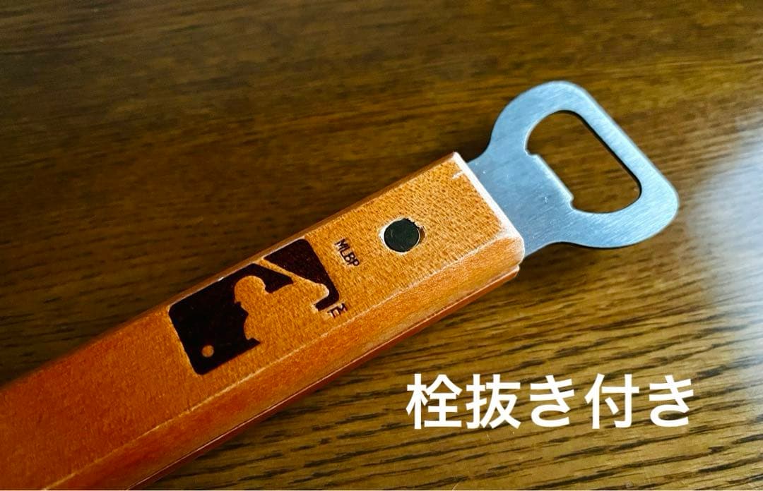 【レア】MLB エンゼルス バーベキュー用スパチュラ 金属ヘラ 栓抜き付き！