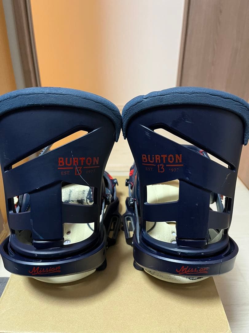 【EST】Burton Mission ビンディング ネイビー