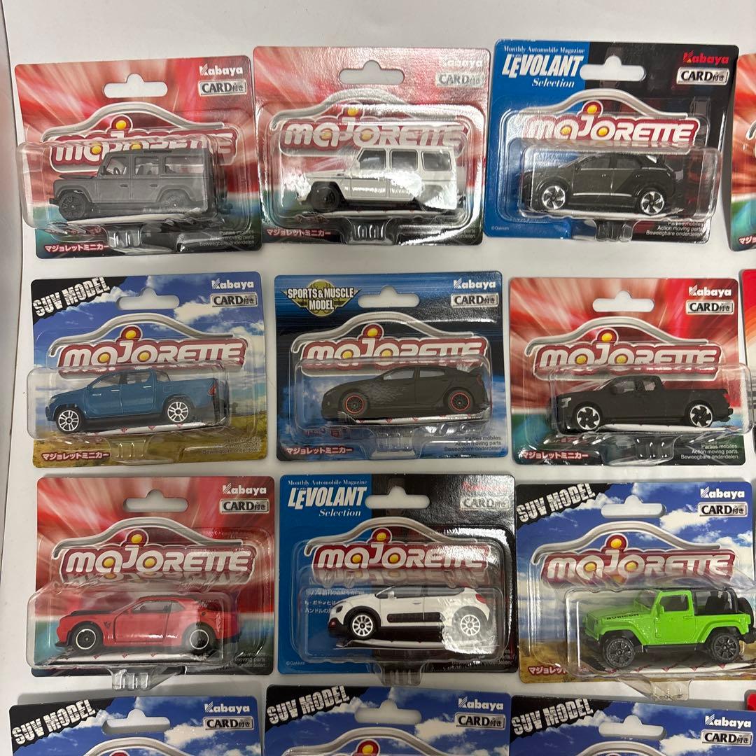 か*の様 【希少品】カバヤ　Majorette ミニカー 46点まとめて　当時も
