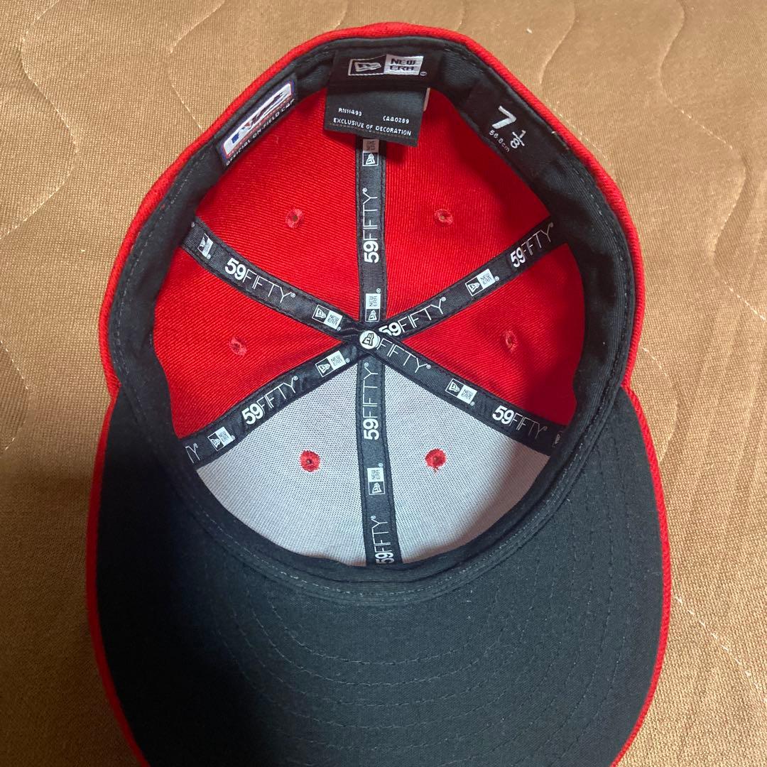 セントルイス・カージナルス 59FIFTY キャップ 7 1/8 レッド