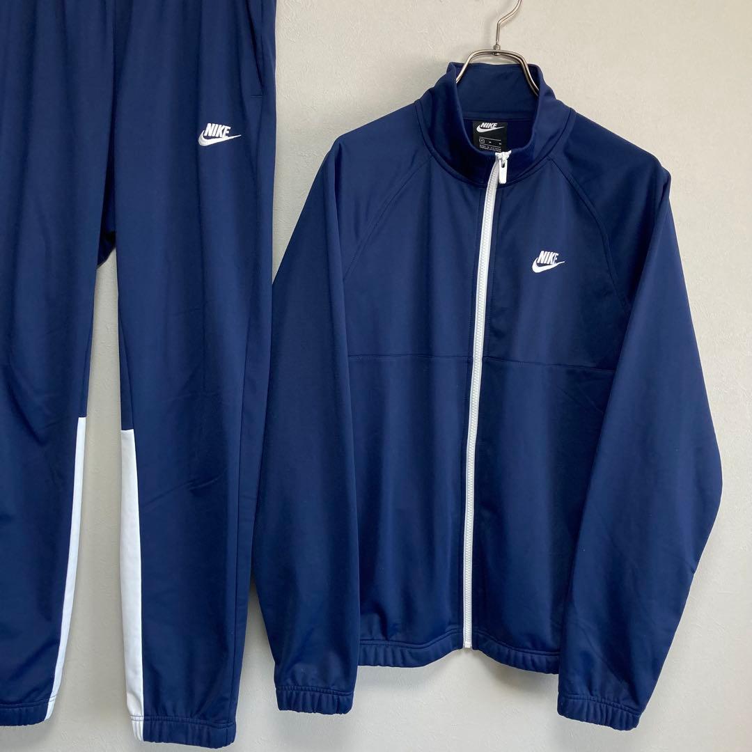 NIKE ナイキ ジャージ 上下セットアップ M ネイビー 紺色 白 ホワイト