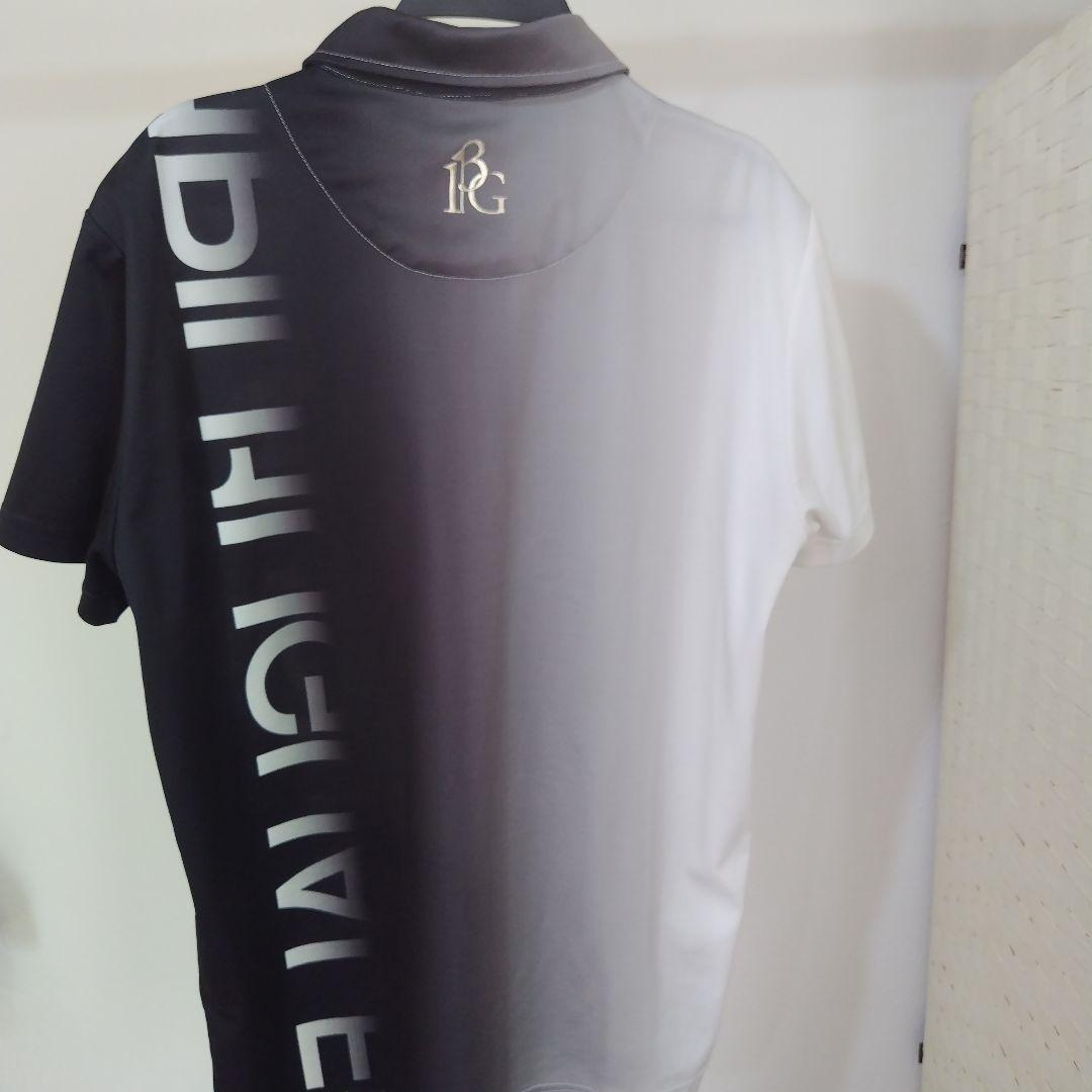 1PIU1UGUALE3グラデーションポロシャツ メンズ