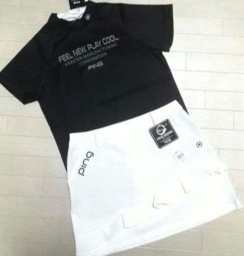 再再再値下げ新品　PINGピン　スカートLL　白 定価12100円