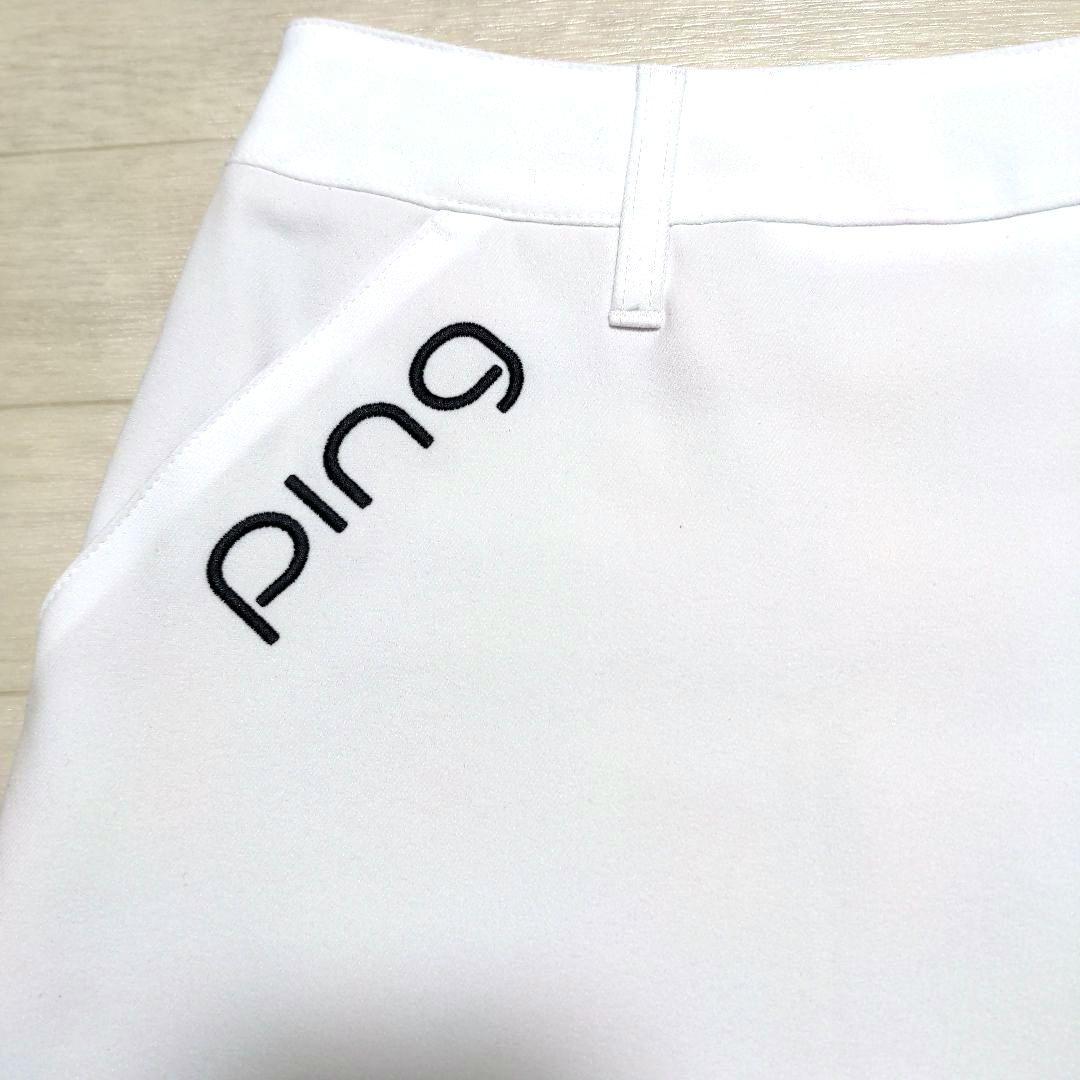 再再再値下げ新品　PINGピン　スカートLL　白 定価12100円