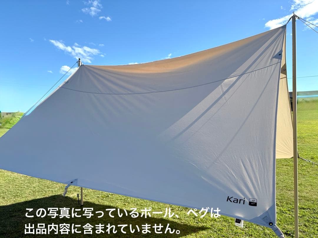 【お値下げ中】nordisk ノルディスク　カーリ12 kari12 タープ