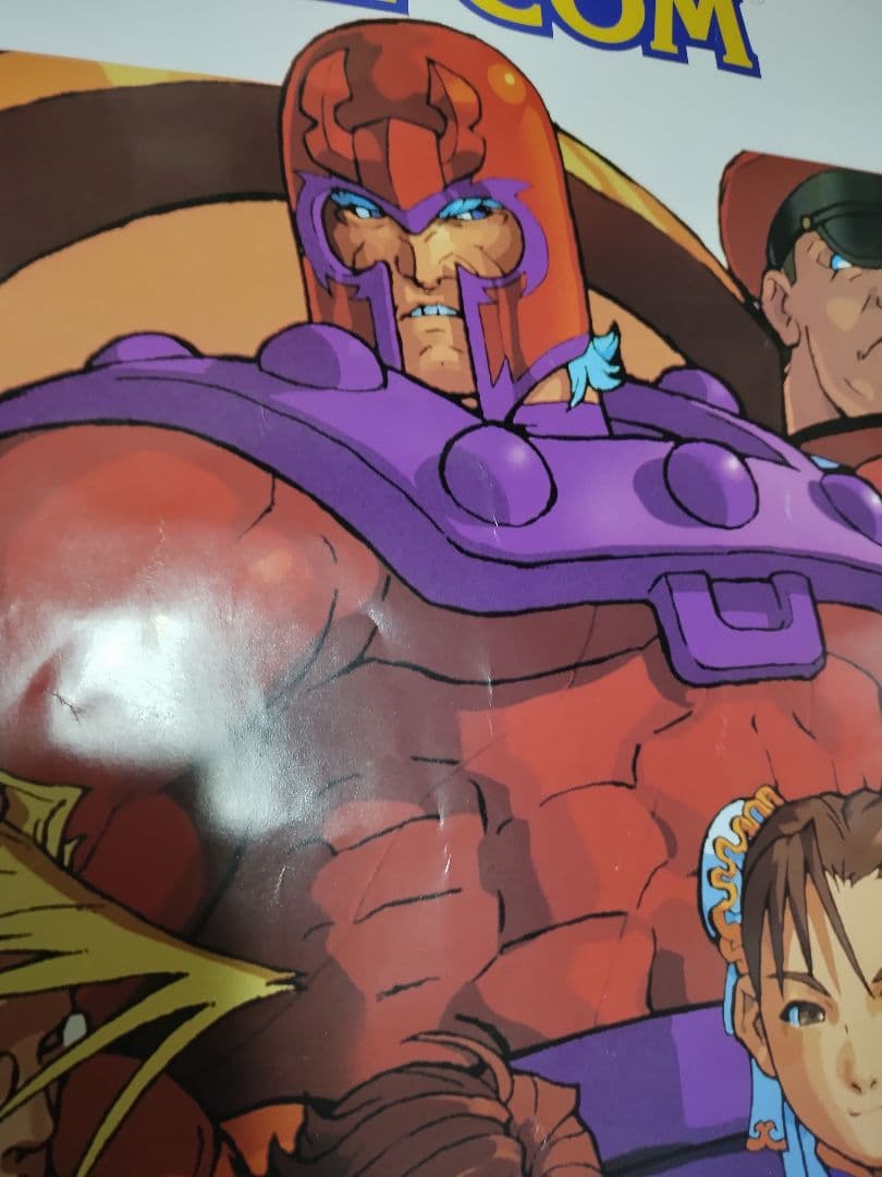 カプコンX-MEN VS STREET FIGHTER非売品 B1ポスター当時品