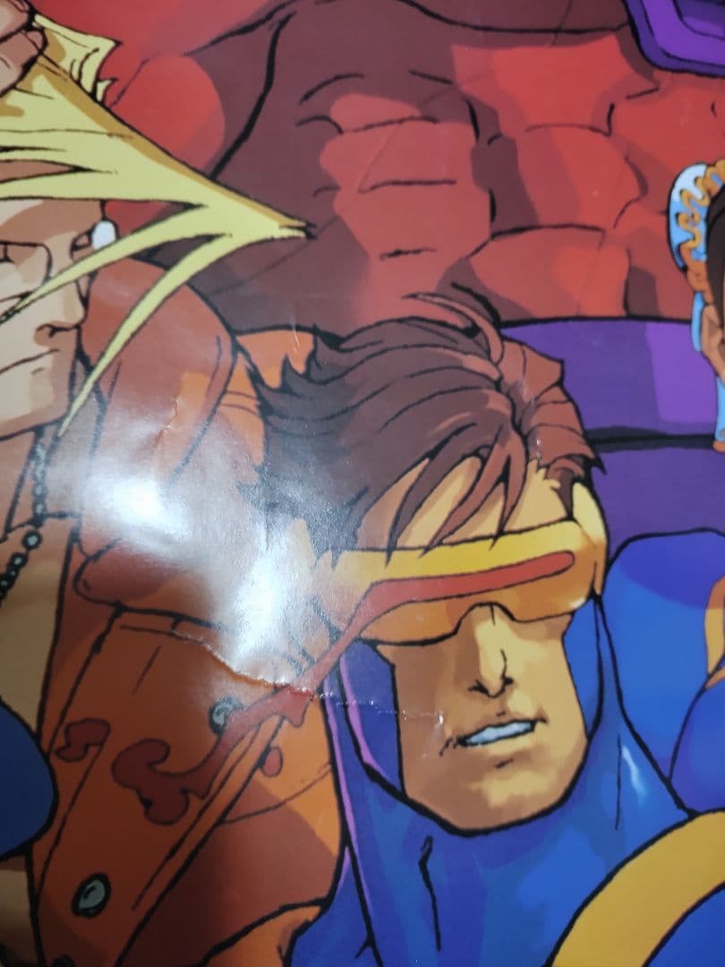 カプコンX-MEN VS STREET FIGHTER非売品 B1ポスター当時品