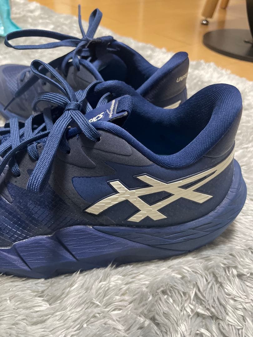 ASICS UNPRE ARS ネイビー バスケットシューズ