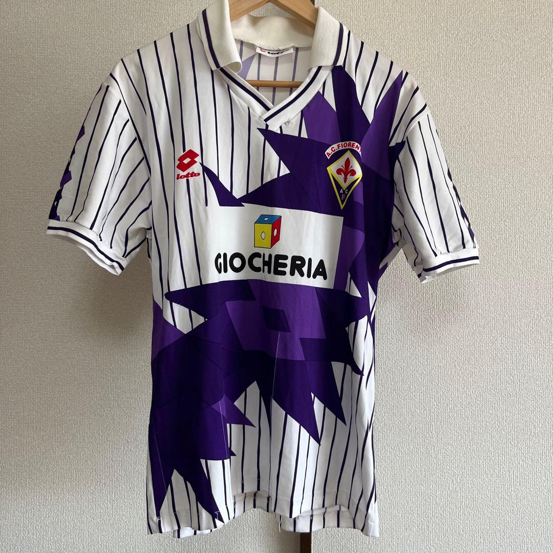 91-92Away ロット フィオレンティーナ サッカー　ユニフォーム 90s