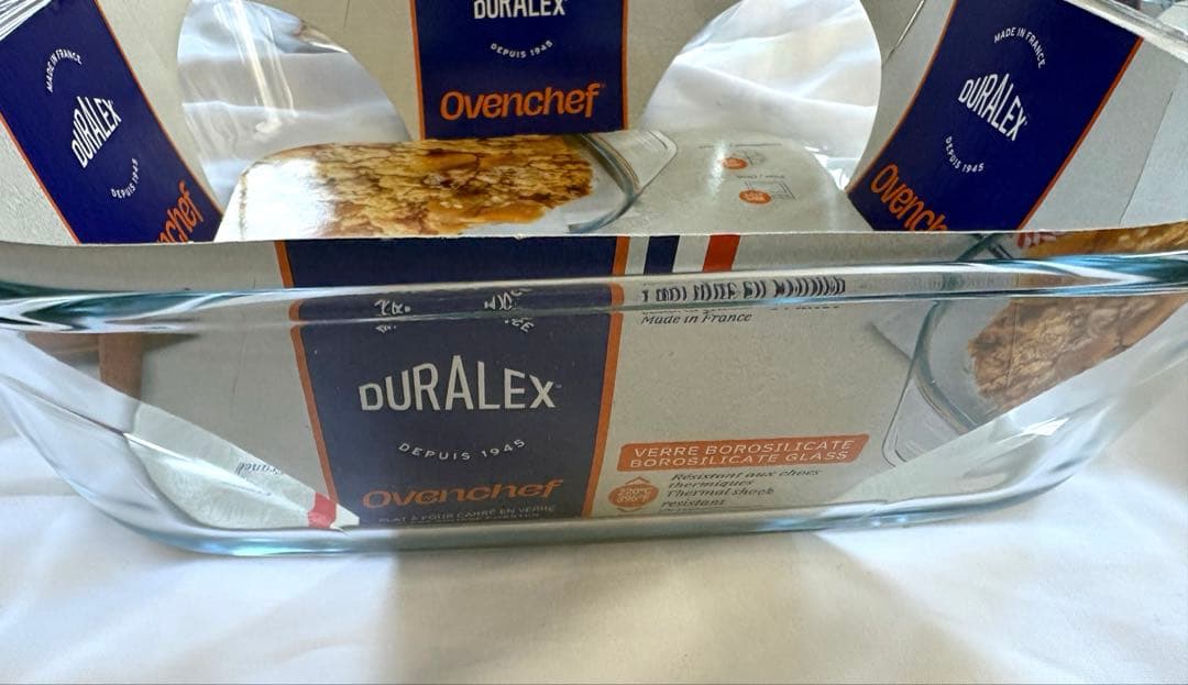 DURALEX デュラレックス オーブンシェフ 耐熱皿　パイ皿セット 4点セット