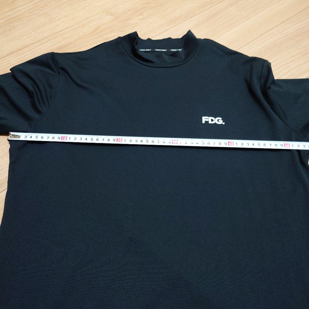 Fides Golf 長袖ハイネックシャツ XL 黒