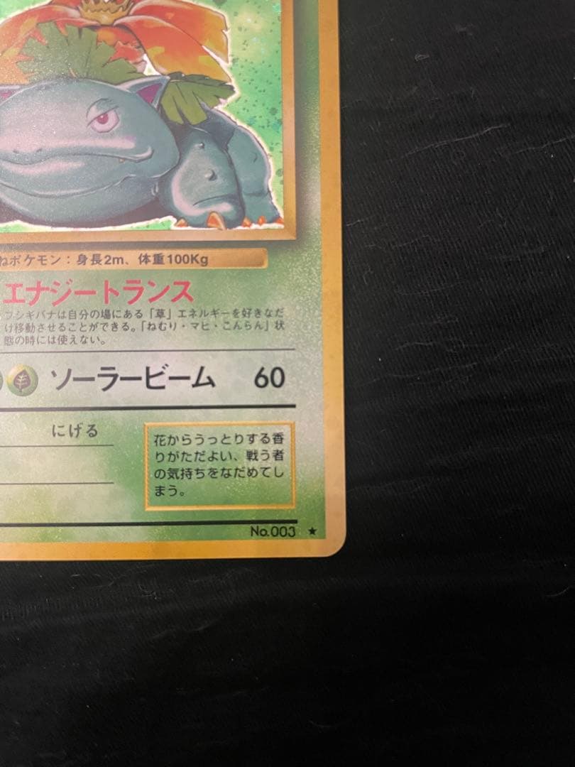 フシギバナ 旧裏LV.67 HP100 ポケモンカード