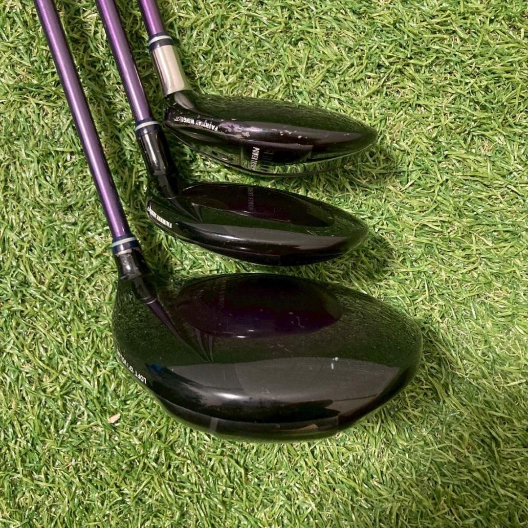 レディースONOFF POWER TRENCH 1W 5W UT6 純正カーボン