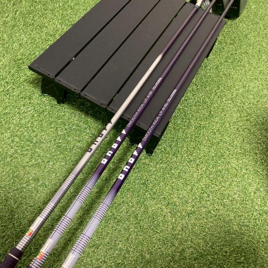 レディースONOFF POWER TRENCH 1W 5W UT6 純正カーボン