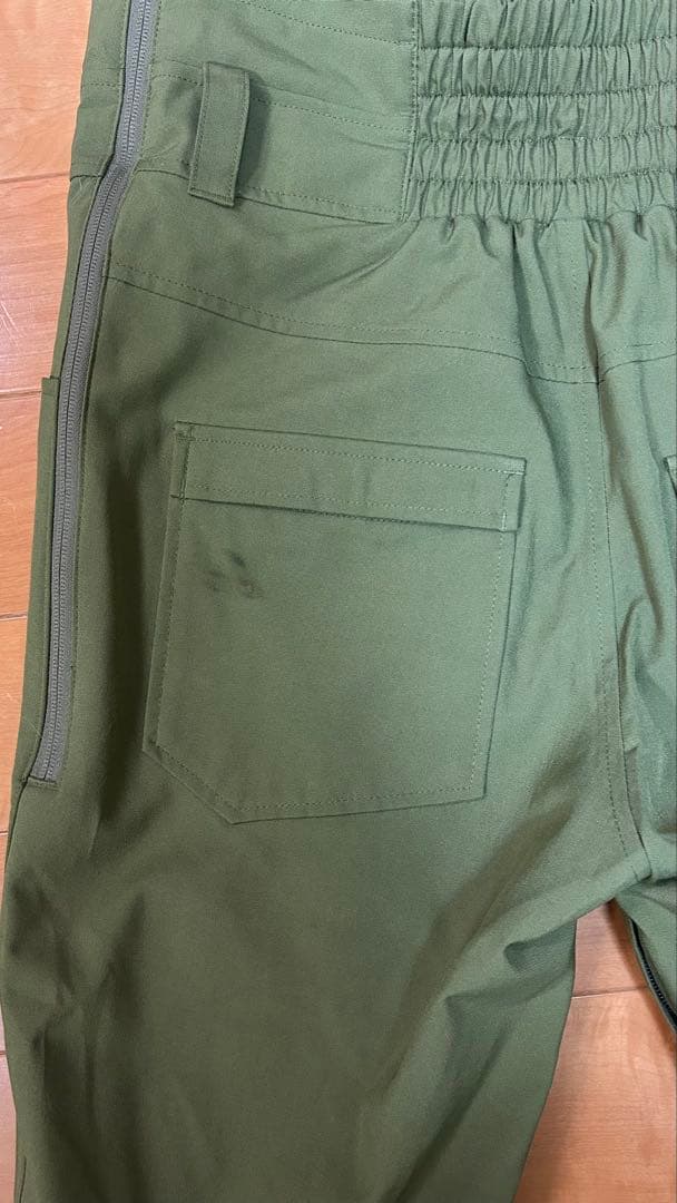 BURTON ビブパンツ Mサイズ　レディース　バートン　カーキ
