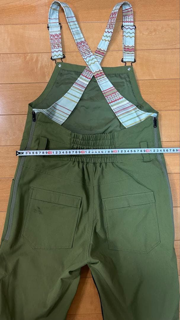 BURTON ビブパンツ Mサイズ　レディース　バートン　カーキ