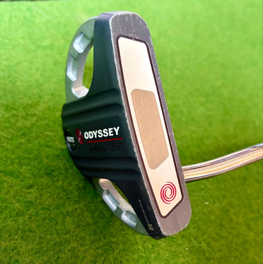 ODYSSEY WHITE STEEL 2-BALL SRT オデッセイ パター