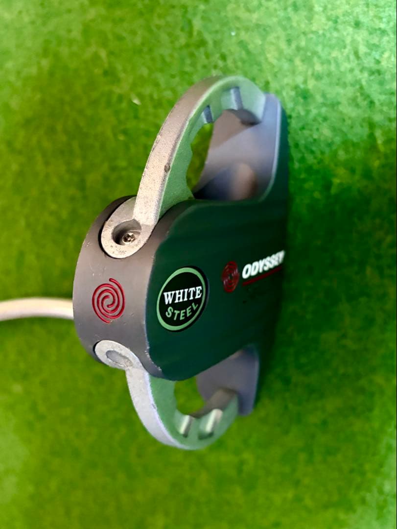 ODYSSEY WHITE STEEL 2-BALL SRT オデッセイ パター