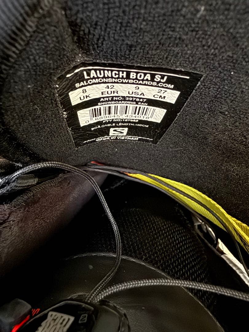 スノーボード SALOMON LAUNCH BOA SJ 27cm(UK8)