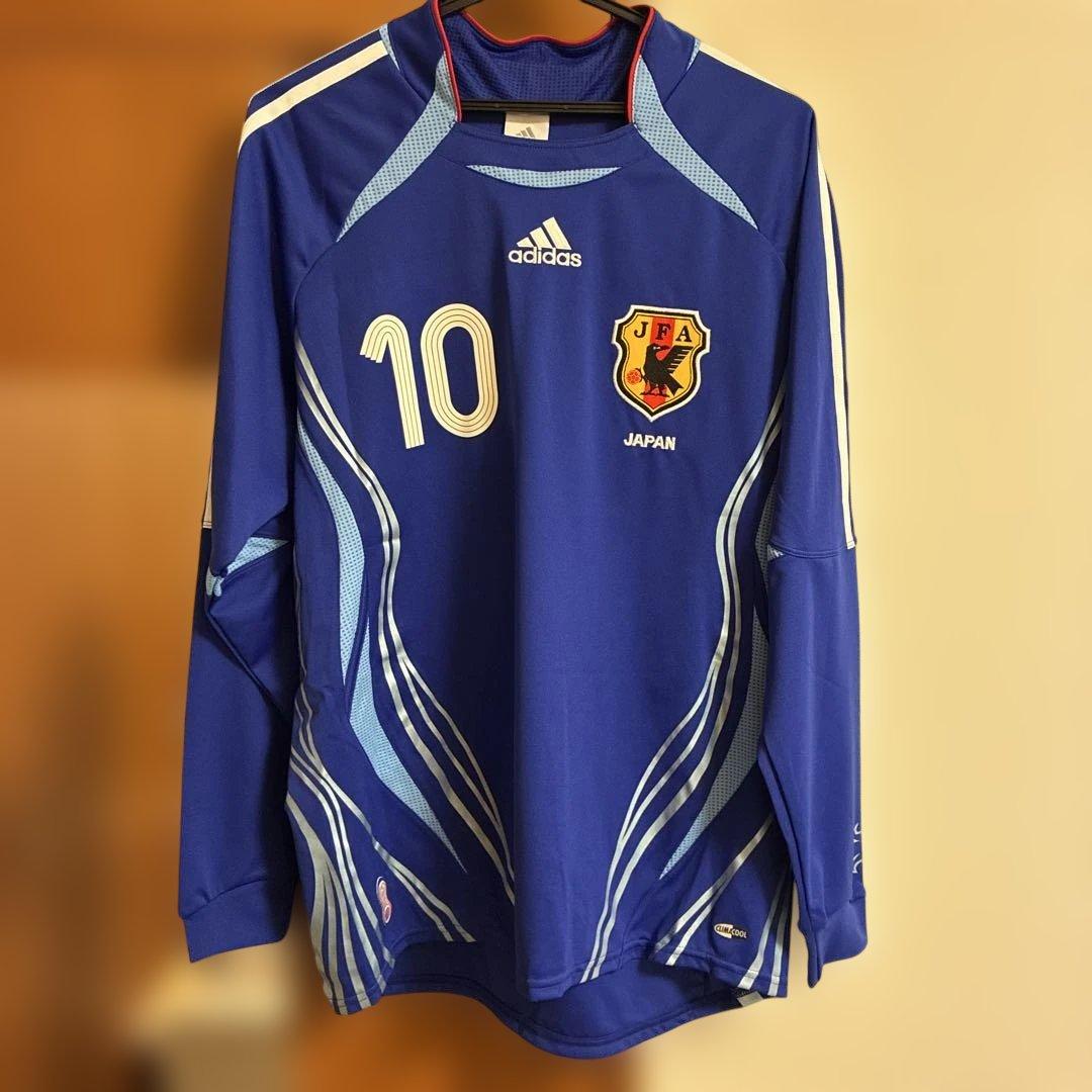 (新品・タグ付き) 日本代表 2006年 中村俊輔 長袖ユニフォーム