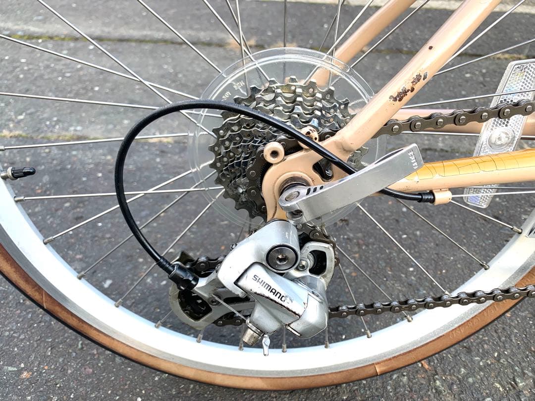 即乘 送料無料Manhattanbikeミニベロ小径車クロスバイク8速20インチ