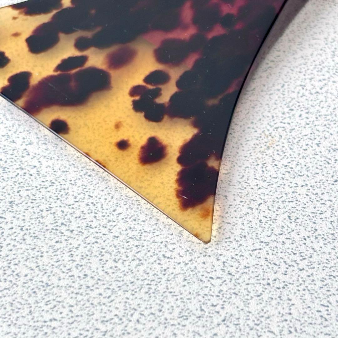 白象撥 津軽三味線 撥 鼈甲 木台 約137g 太棹用 共箱付