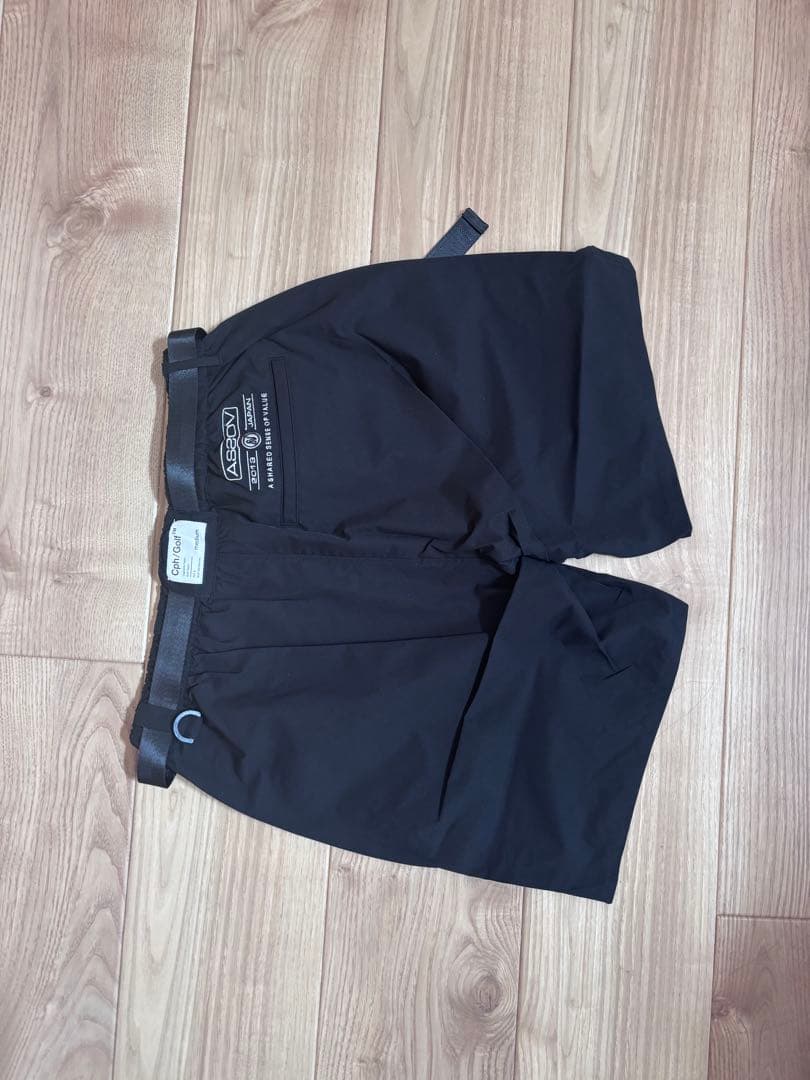 AS2OV×Cph/Golf #ADJUSTABLE SHORTS クロ