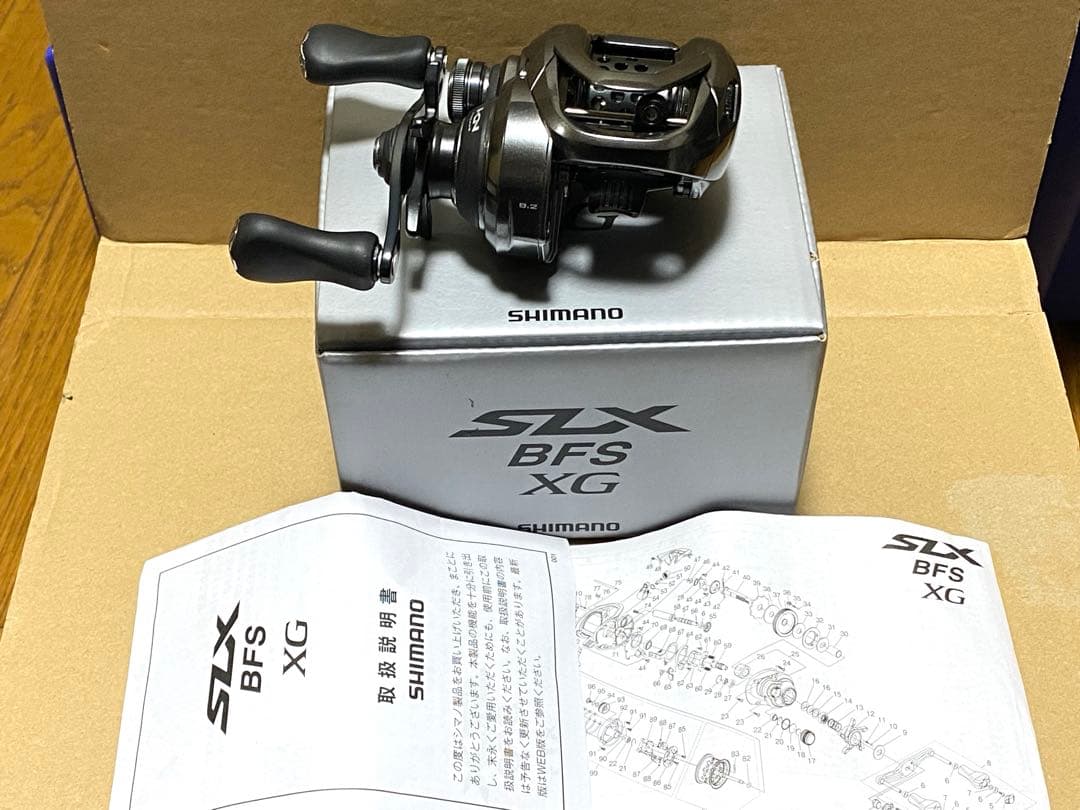 美品‼️シマノ25 SLX BFS XG 右ハンドル