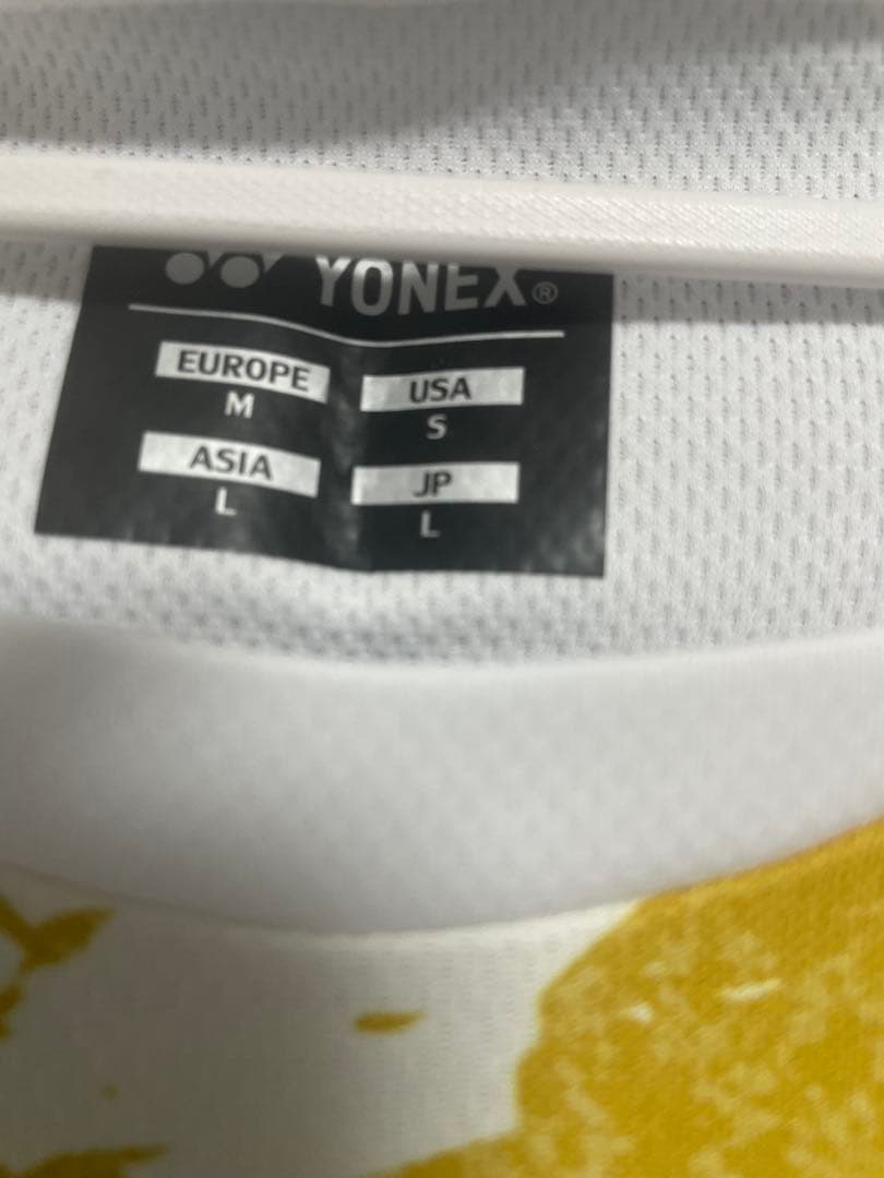 YONEX ゲームシャツ　ソフトテニス　メンズLサイズ　日本代表モデル