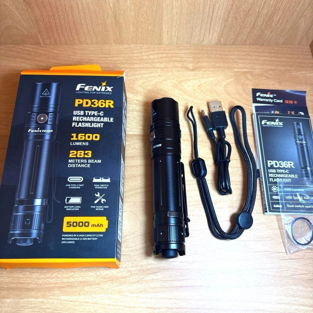 FENIX(フェニックス) PD36R 1600ルーメン USB-C