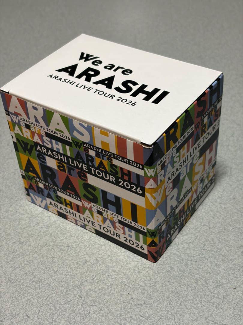 即購入◎新品　嵐 チェンジングマグカップ　We are ARASHI 2026