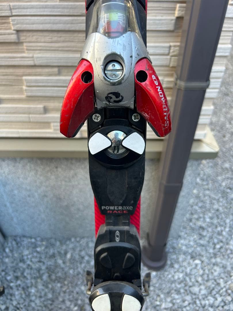 SALOMON レッドスキー板 POWERAXE