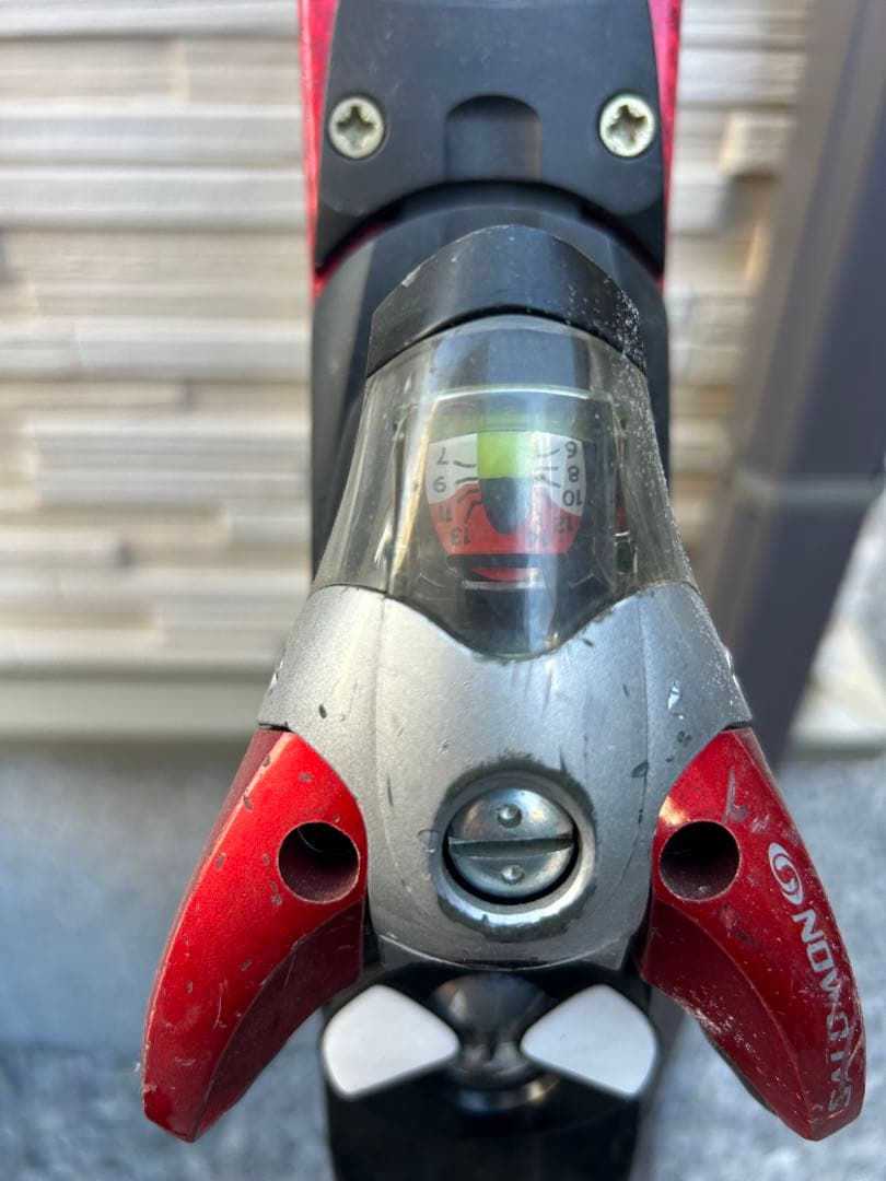 SALOMON レッドスキー板 POWERAXE
