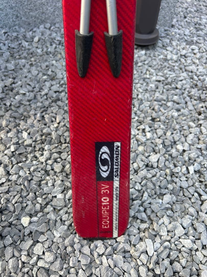 SALOMON レッドスキー板 POWERAXE