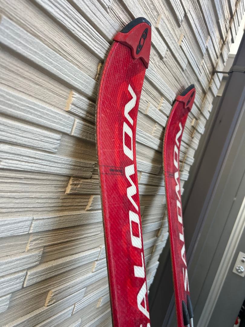 SALOMON レッドスキー板 POWERAXE