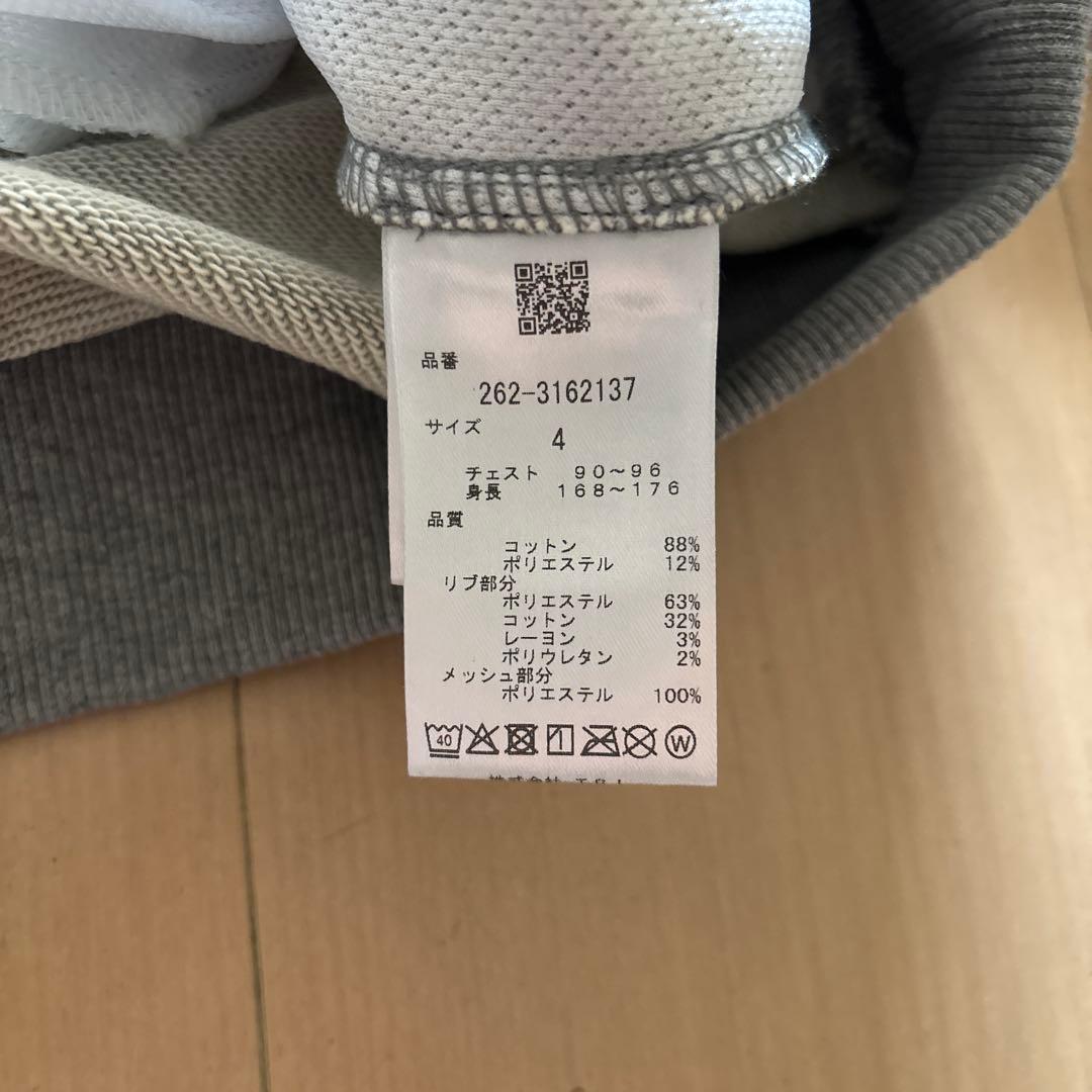 ☆新品☆JACK BUNNY ジャックバニーフード付きトレーナー　春　M