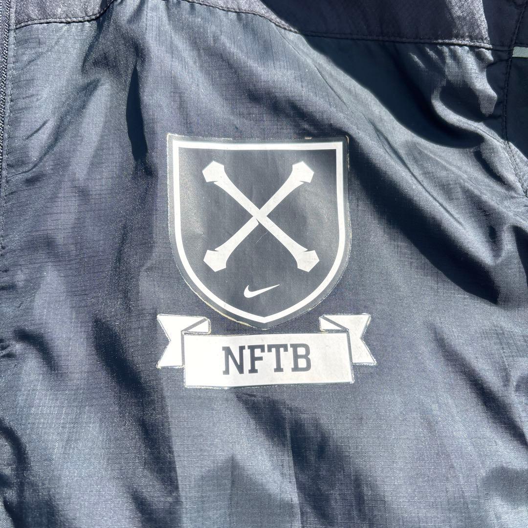 Nike NFTB フード付きベンチコート 黒 2way