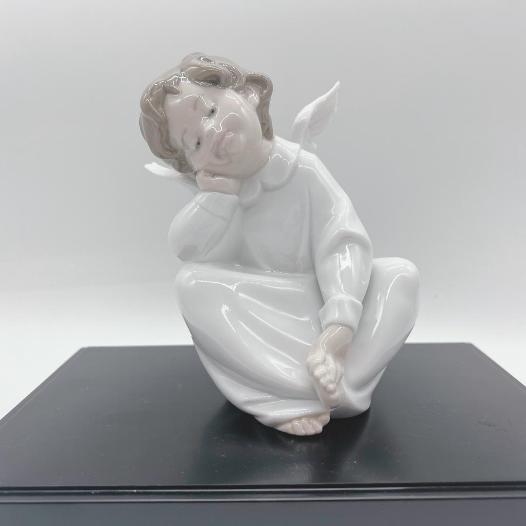 【 LLADRO】リヤドロ　天使の考えごと　3体セット