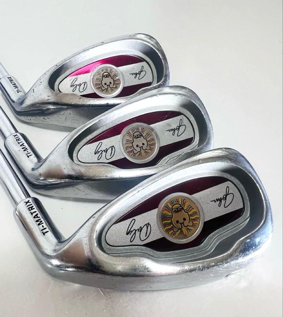 幻の名器 飛ばし屋 John Daly TI-MATRIX アイアンセット 6本