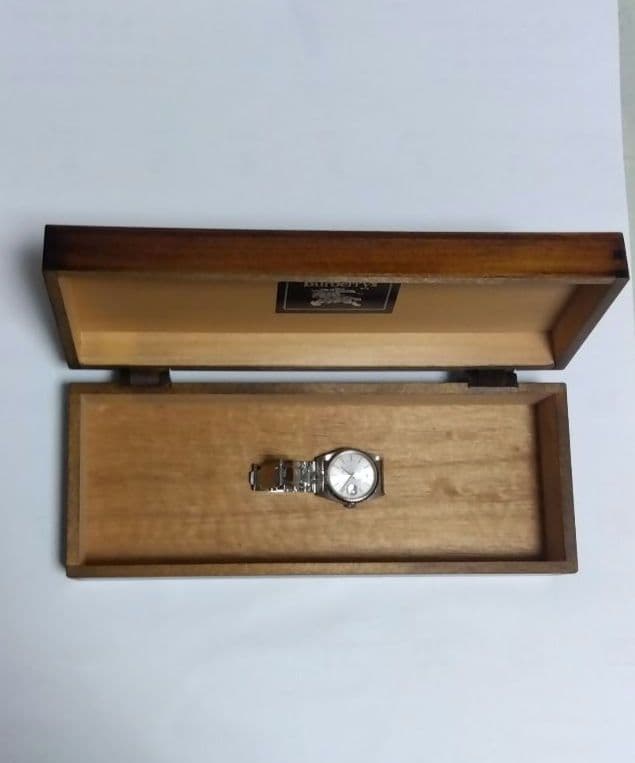 BURBERRY　woodbox　　VINTAGE