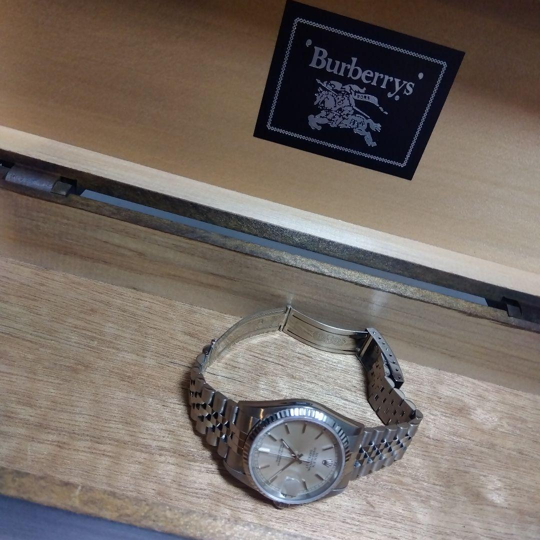 BURBERRY　woodbox　　VINTAGE