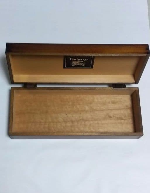 BURBERRY　woodbox　　VINTAGE
