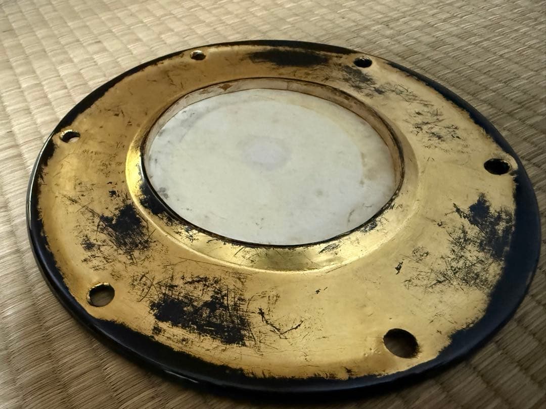 和楽器　中古　小鼓　革　鼓
