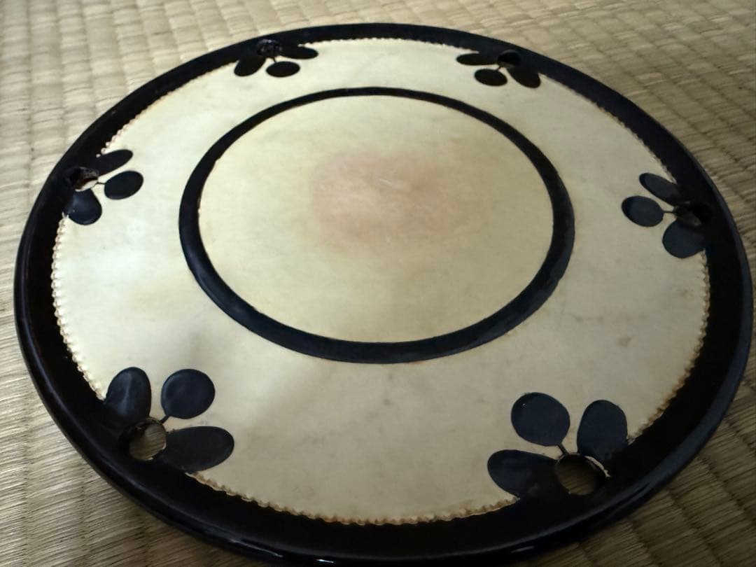 和楽器　中古　小鼓　革　鼓
