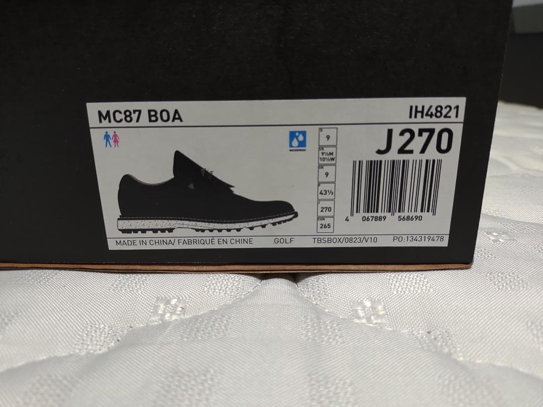 ⛳️adidas GOLF⭐アディダス MC87 BOA天然皮革シューズ