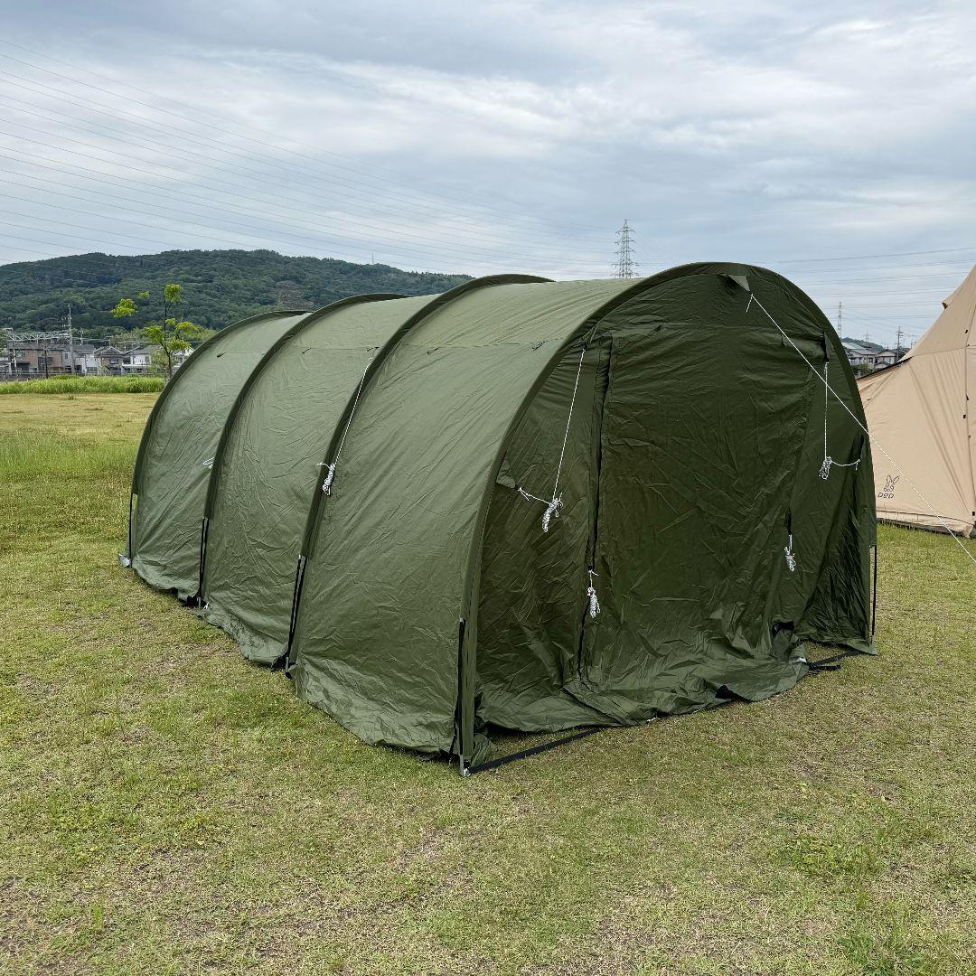 FIELDOOR トンネルテント 620　フィールドア　カマボコテント