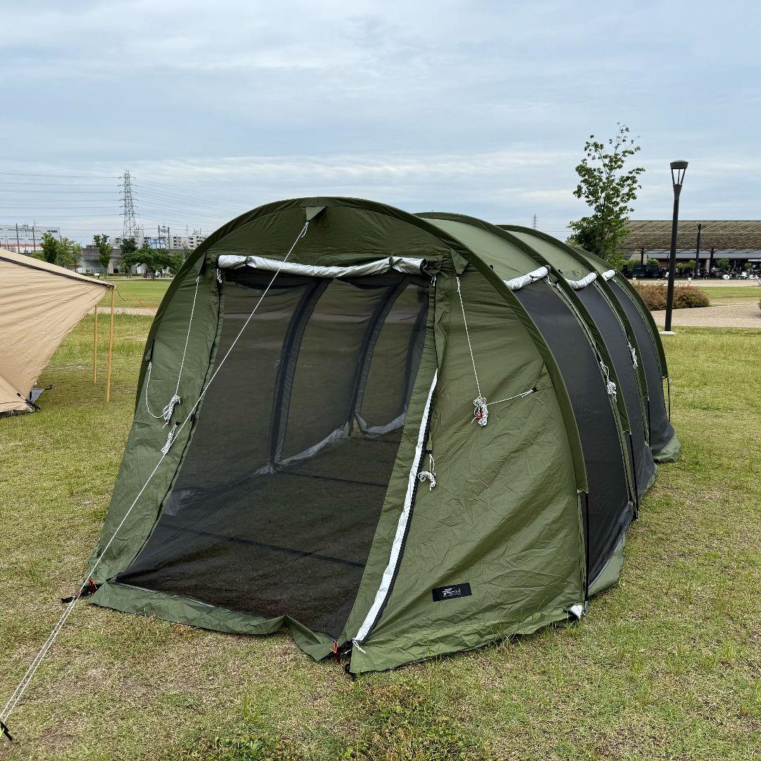 FIELDOOR トンネルテント 620　フィールドア　カマボコテント