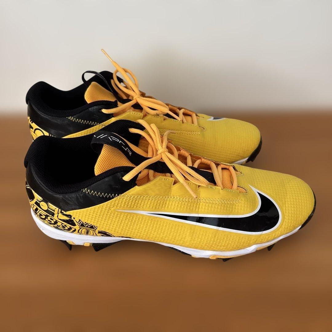 Nike vaporイエロー ポイントスパイク日本未発売 サイズUS11.5